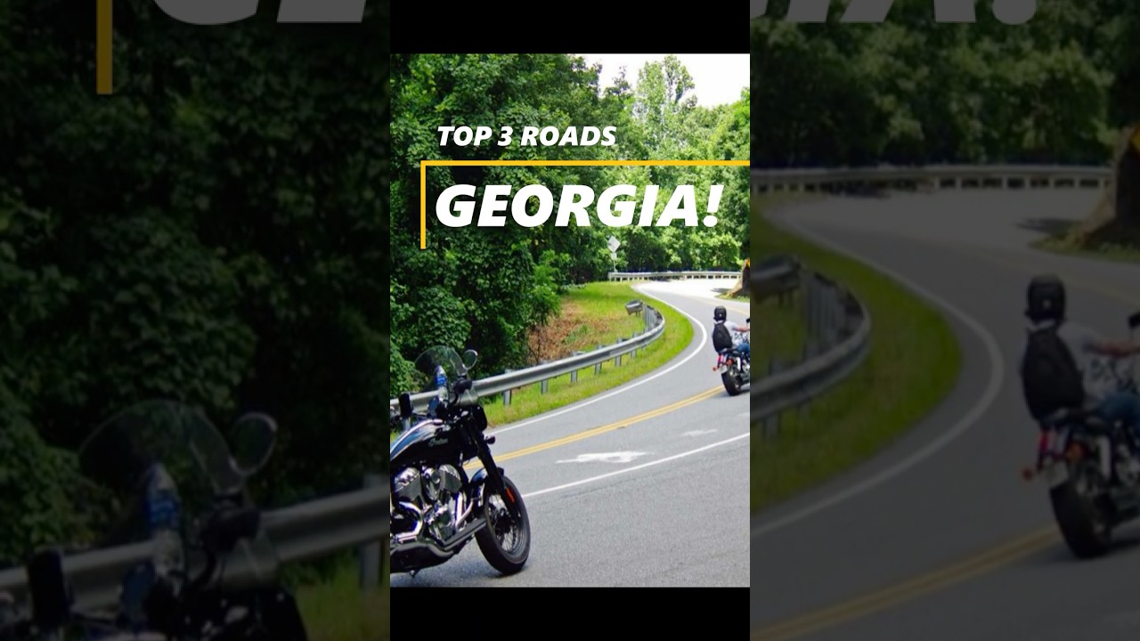 Best Motorcycle Roads in Georgia! | “Motorcycle Rides Near Me”