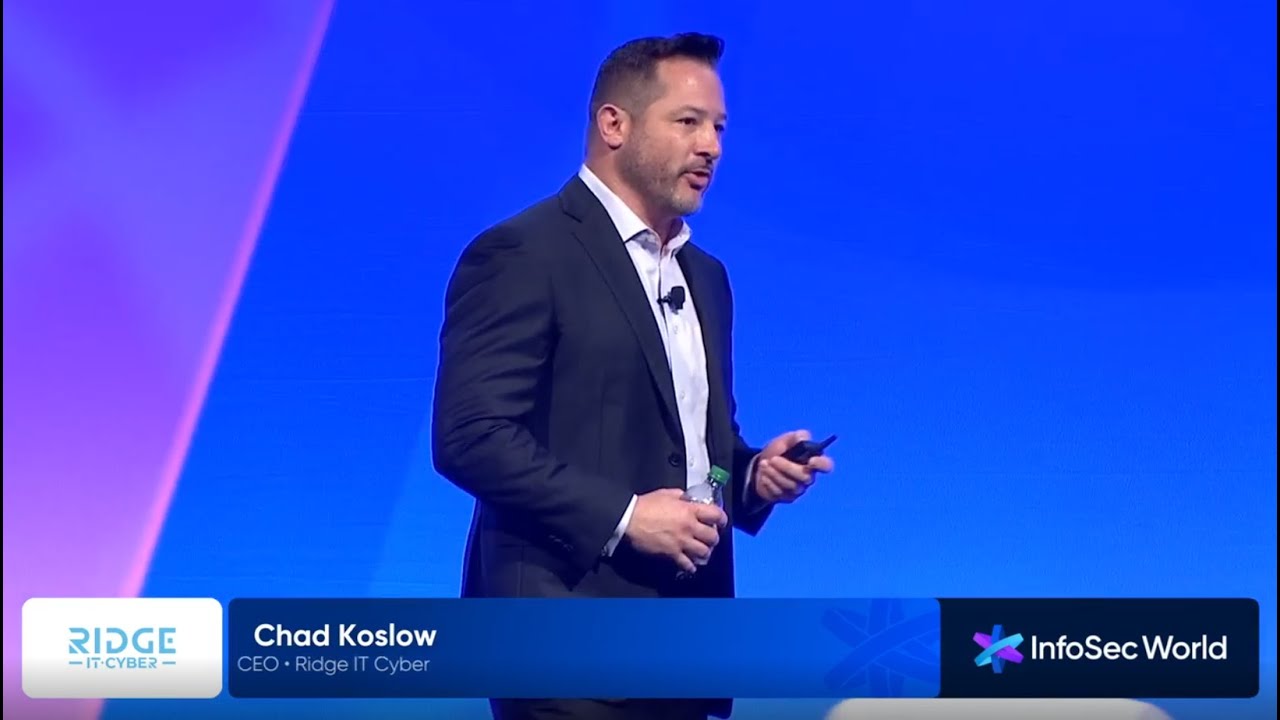 Infosec 2024 Keynote - The Cybersecurity Blues, Chad Koslow