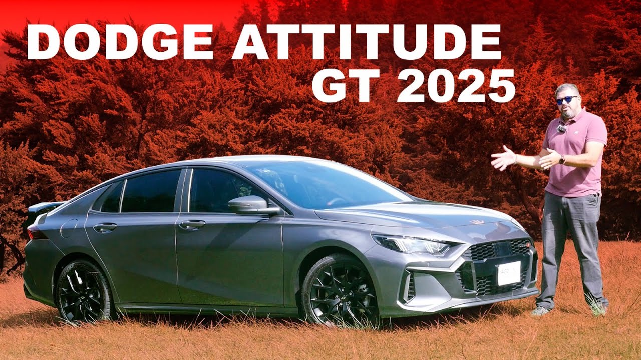 Dodge Attitude GT 2025, va contra Jetta, Mazda3, Sentra ¿a poco sí?