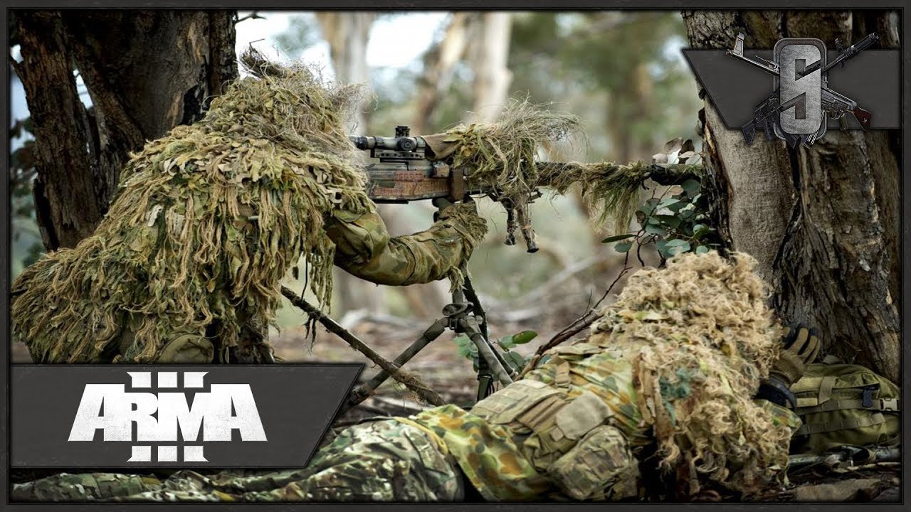 Australian Suppressed Sniper Team - ArmA 3 - SASR Long Range Overwatch