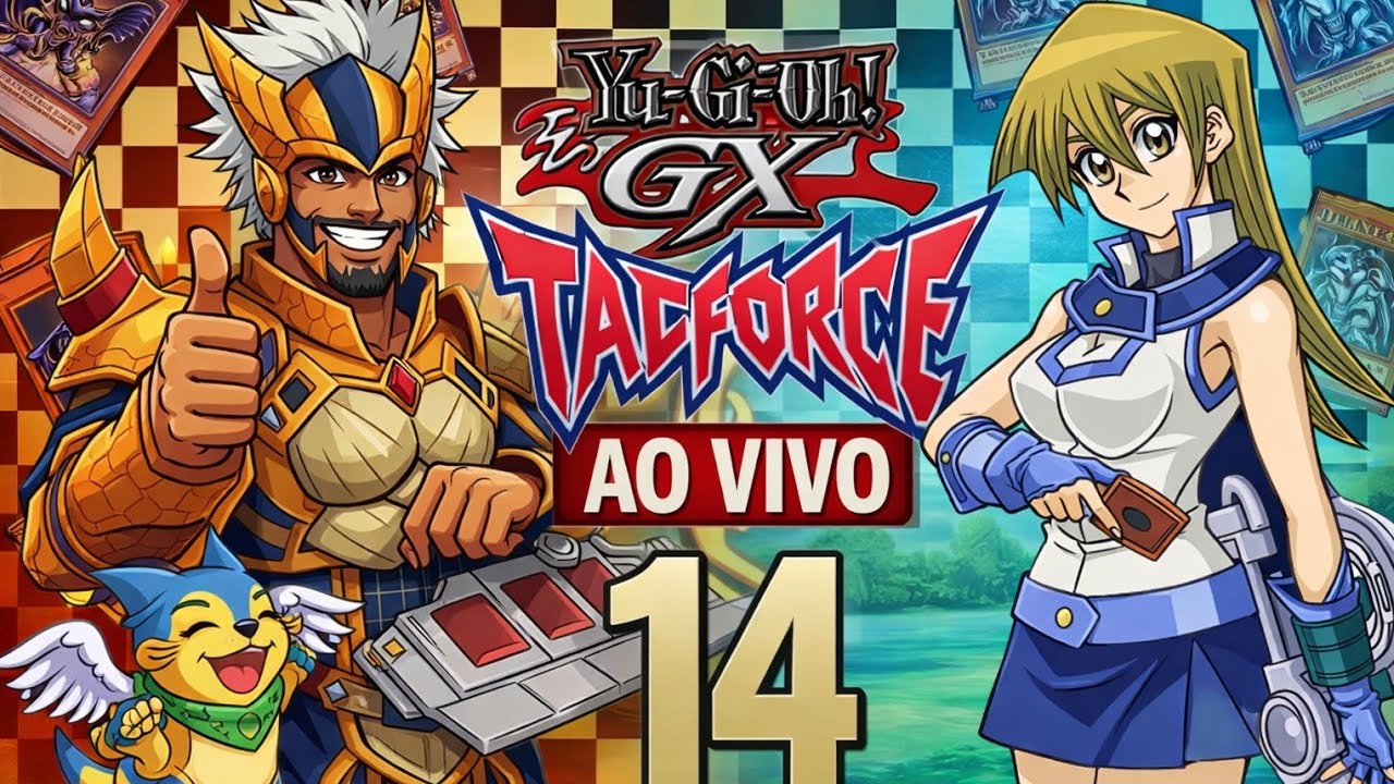 🟢LIVE ON VERTICAL🟢YU GI OH GX TAG FORCE 1 PT ! EM BUSCA DE TDS OS CARDS PARTE 14 ZERANDO COM ALEXIS