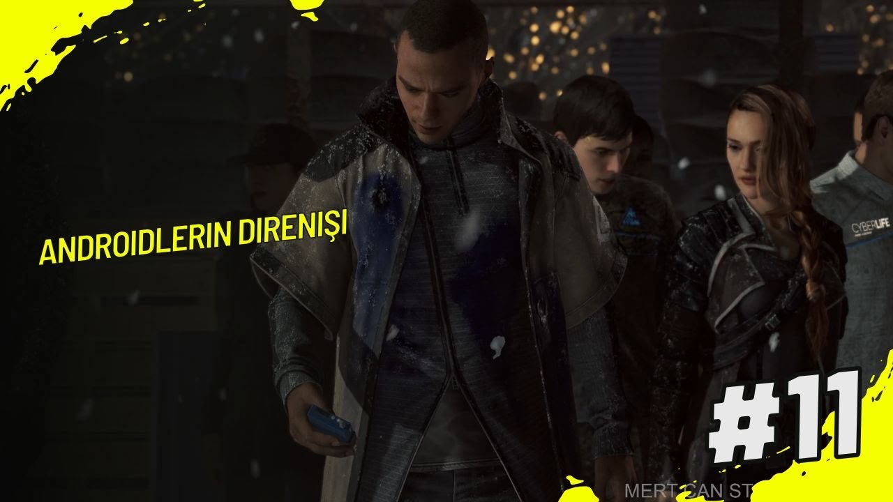 Androidlerin Direnişi Detroit Become Human 11. Bölüm Türkçe Final