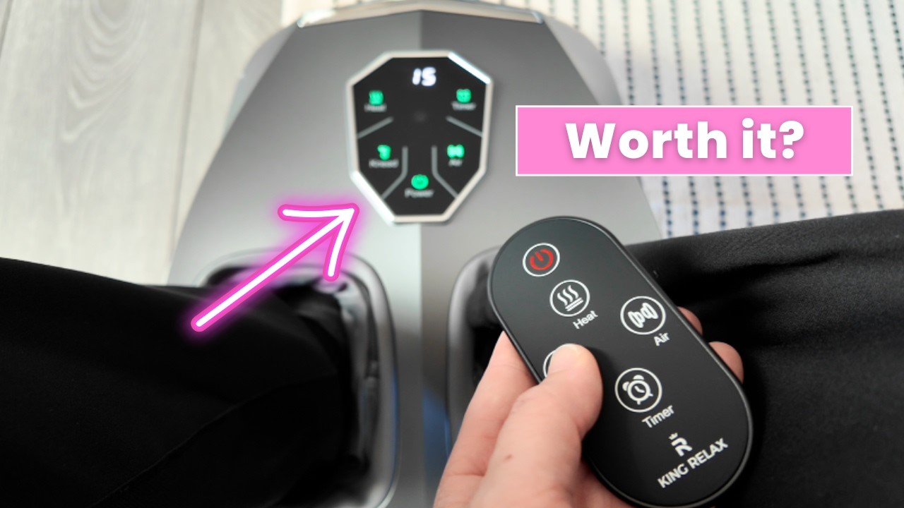 HONEST Review of KING RELAX Shiatsu Foot Massager