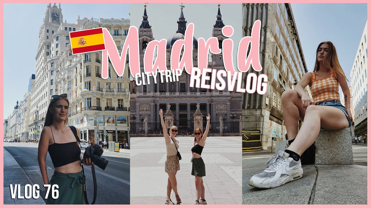 REISVLOG | Citytrip naar MADRID met familie +  Dagje Toledo | Vlog 76