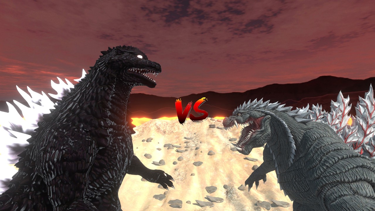 Godzilla in Hell VS Godzilla Ultima | Animal Revolt Battle Simulator