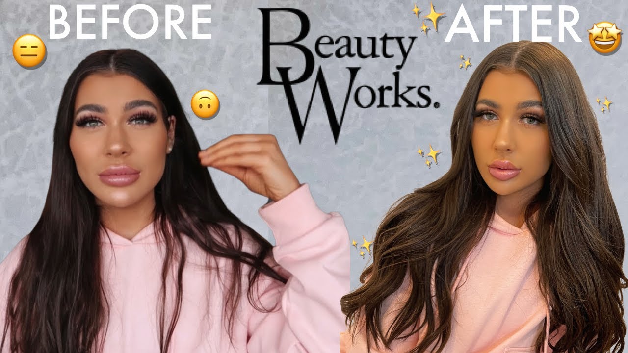 BEAUTY WORKS DOUBLE HAIR SET CLIP IN EXTENSIONS 20” | Unboxing and first impressions!