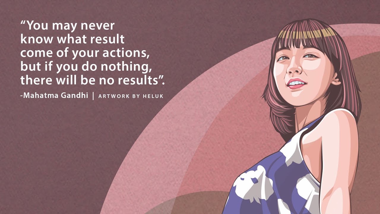 HOW TO CREATE VEXEL VECTOR RIHO YOSHIOKA | PHOTOSHOP