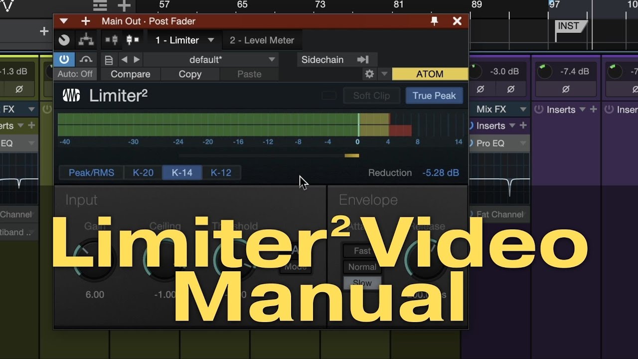 Limiter2 Video Manual 