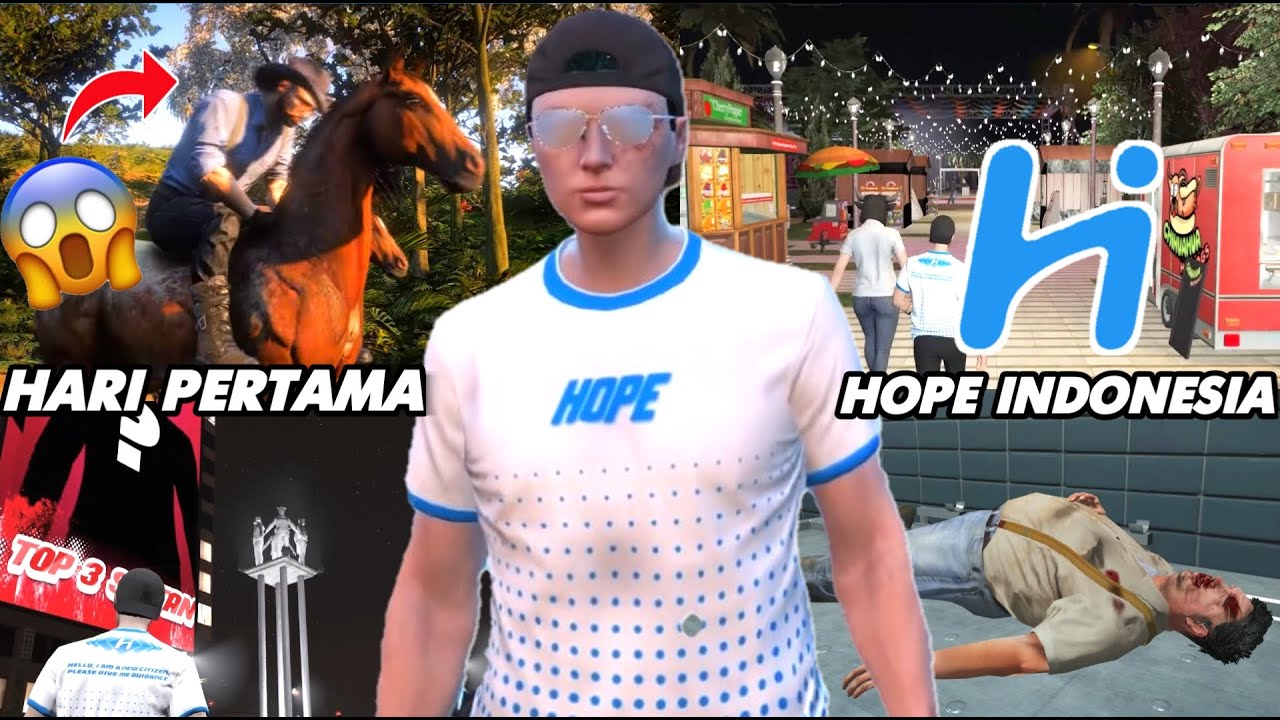 HARI PERTAMA ISCO DVINZI DI HOPE INDONESIA !! DI SERVER BANYAK YANG BARU GELOOO !! - GTA 5 ROLEPLAY