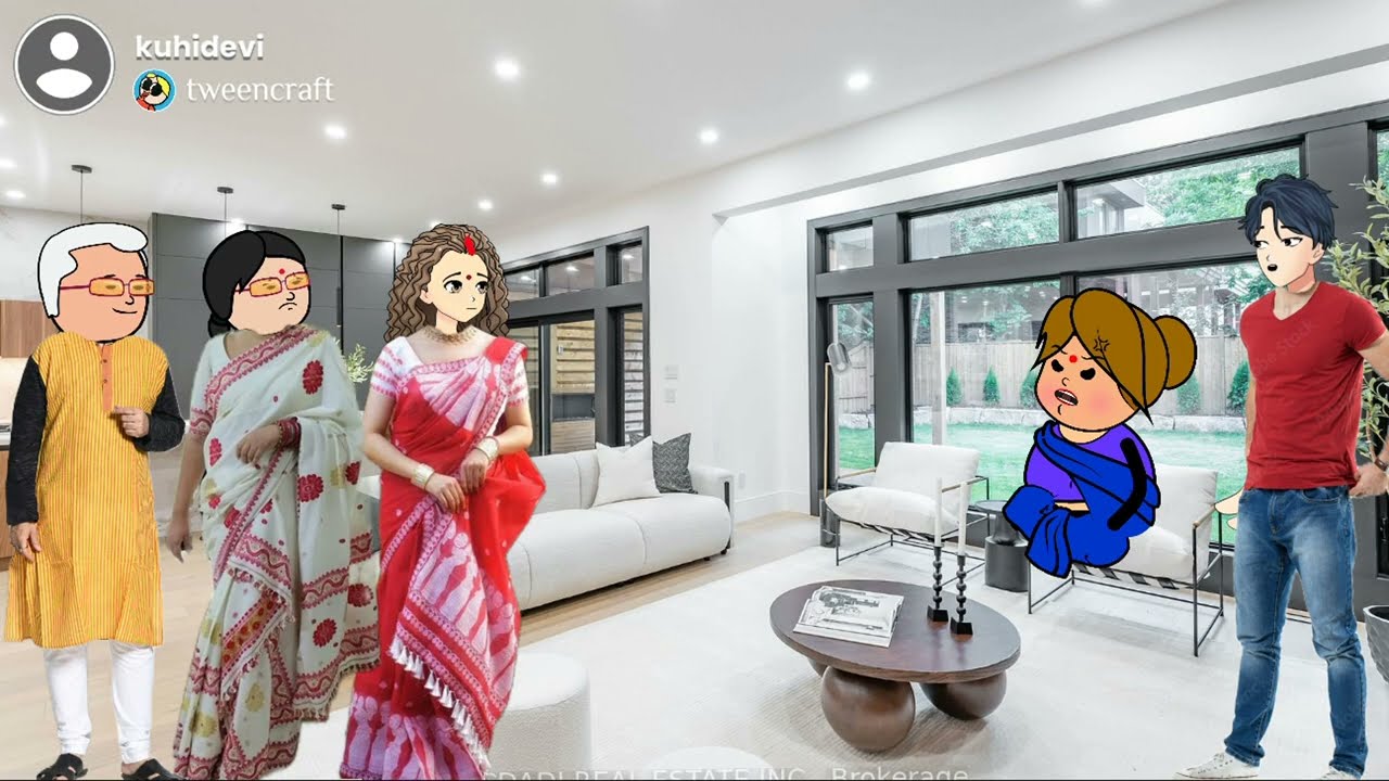 🥰ঠাণ্ডাৰ দিনত নতুনকৈ বিয়া পাতি অনা বোৱাৰীজনীৰ শাহুয়েক হ'ল গৰ্ভৱতী🥱Cartoon video/Story@raniandmaa