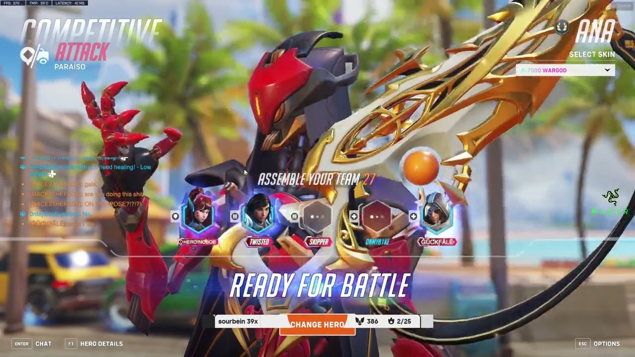 76% Accuracy! Gale #1 Ana Overwatch 2 Season 13 Gameplay