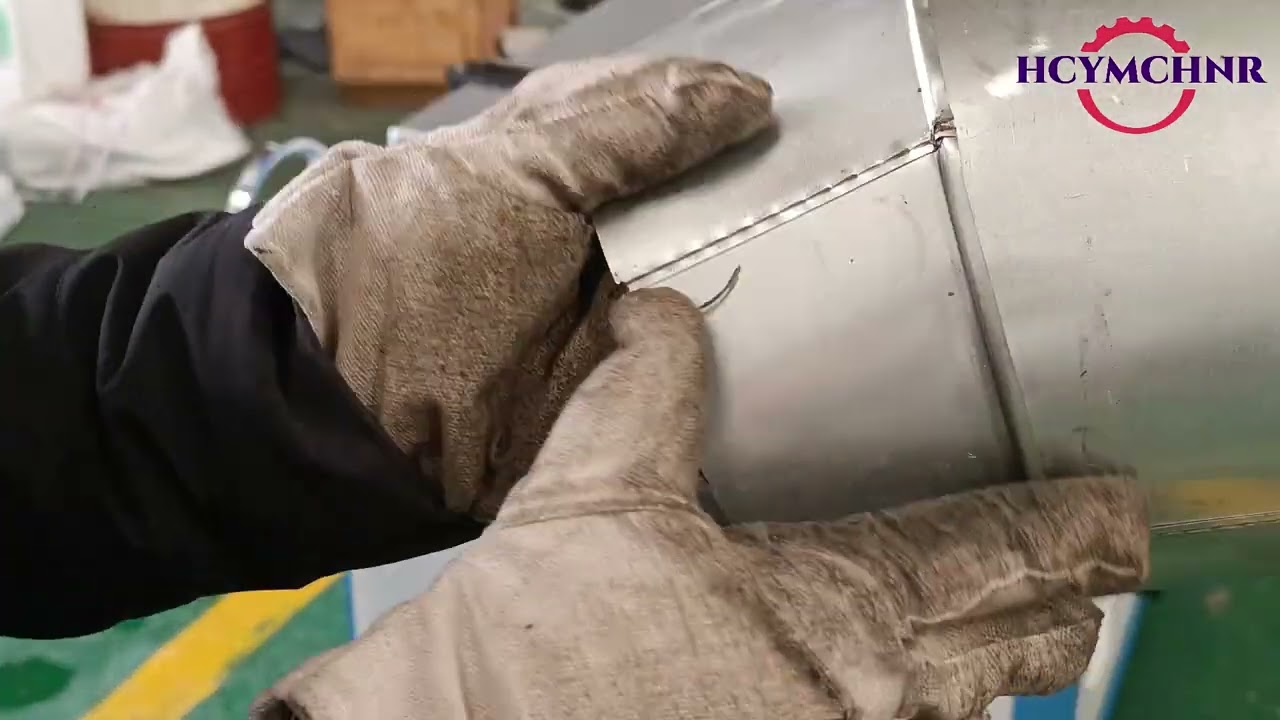 Round Duct Electric Elbow Making Machine With Speed Adjustable