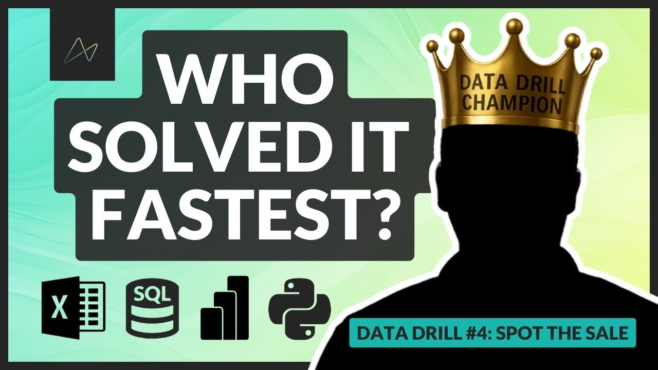 Excel vs. Power BI vs. SQL vs. Python | Spot the Sale (Data Drill #4)