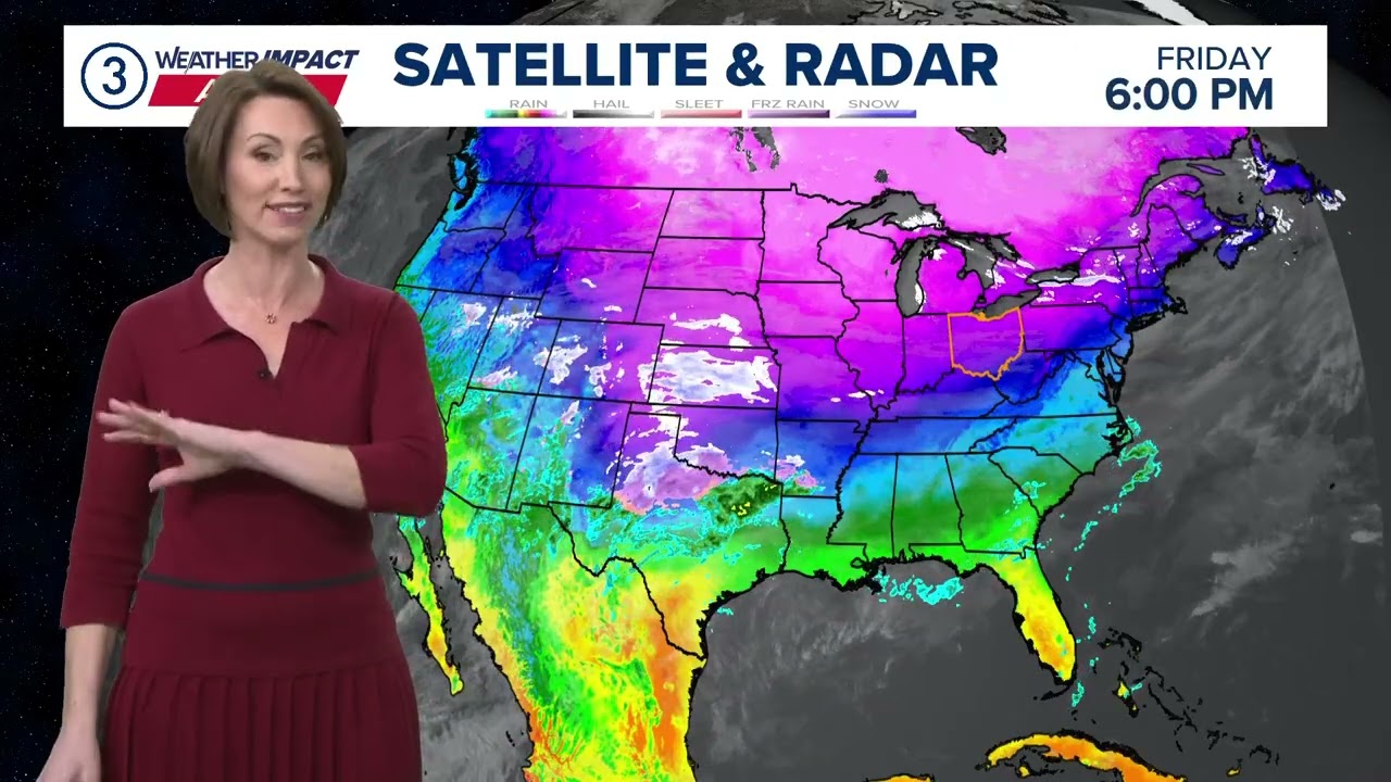Northeast Ohio Weather Impact forecast: Temps plummet today, winter storm for Sunday-Monday