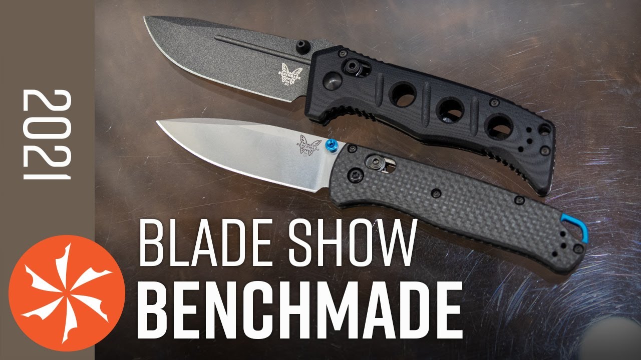 New Benchmade Knives at Blade Show 2021 - KnifeCenter.com