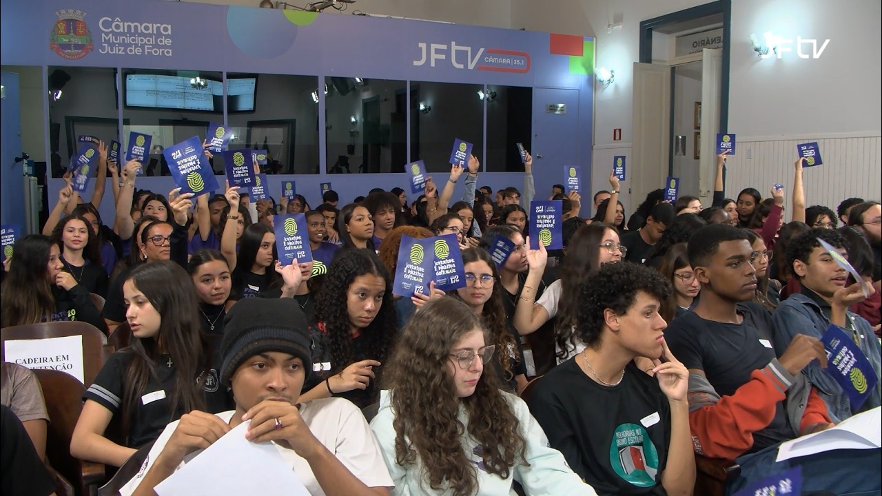 QUINZE ESCOLAS DE JF PARTICIPARÃO DOS PROGRAMAS PARLAMENTO JOVEM E CÂMARA MIRIM EM 2026 | JF AGORA