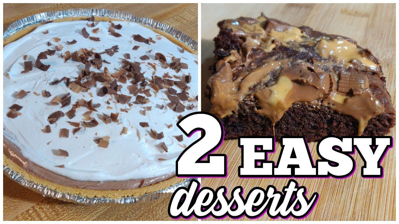 WHAT'S FOR DESSERT | Chocolate Silk Pie & Rocky Top Brownies
