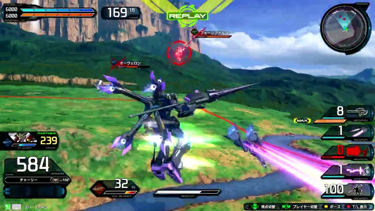 [EXVS2IB]　X2視点　046　修正後1/29イニブ