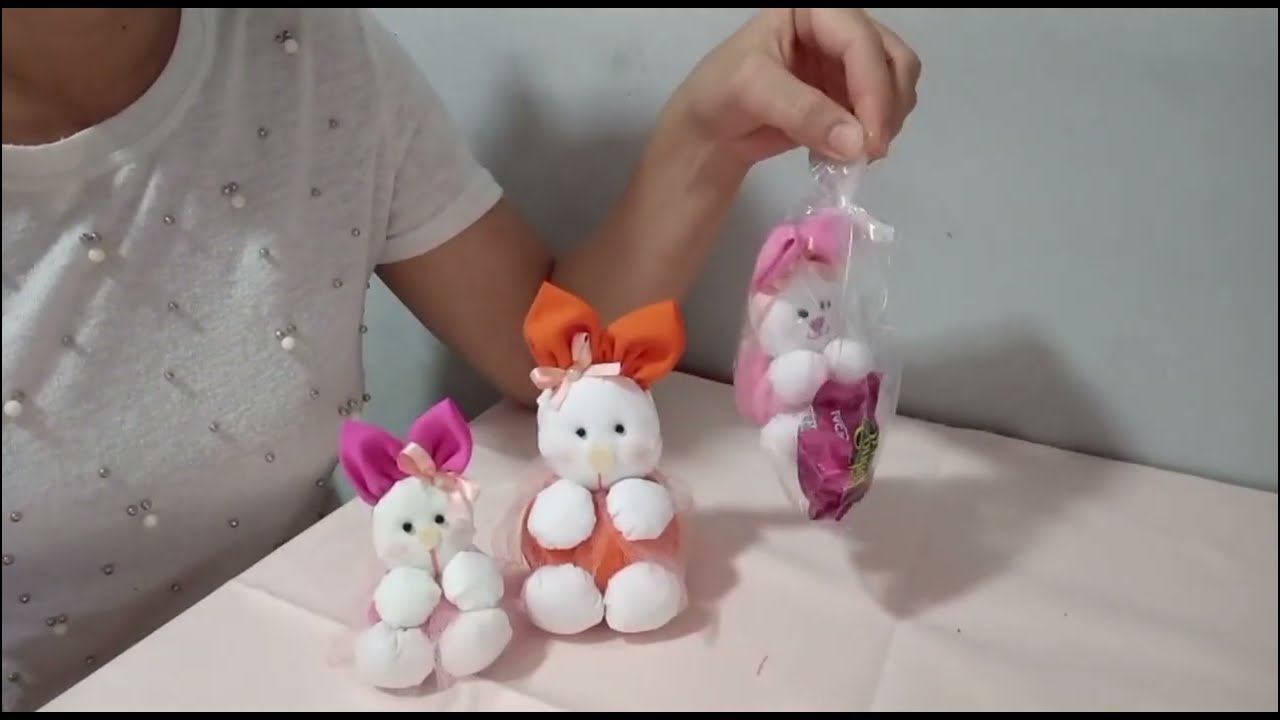 Fiz minha coelhinha de decoração+renda extra🥰💰