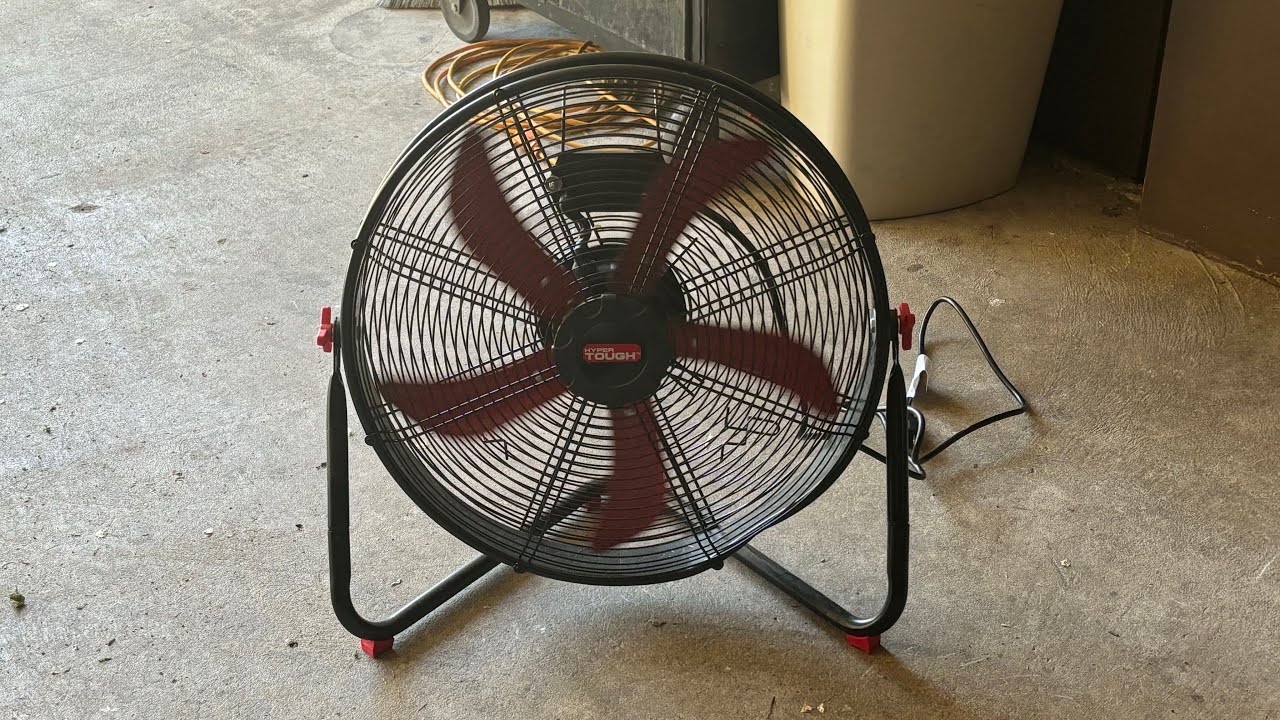 20” hyper tough fan (only on 3rd speed)