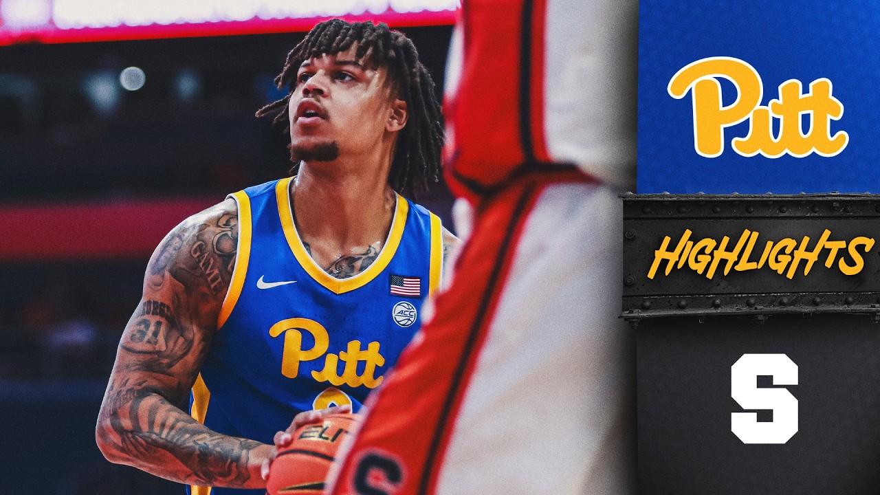 Pitt Men's Basketball | Pitt 71, Syracuse 69 | Highlights