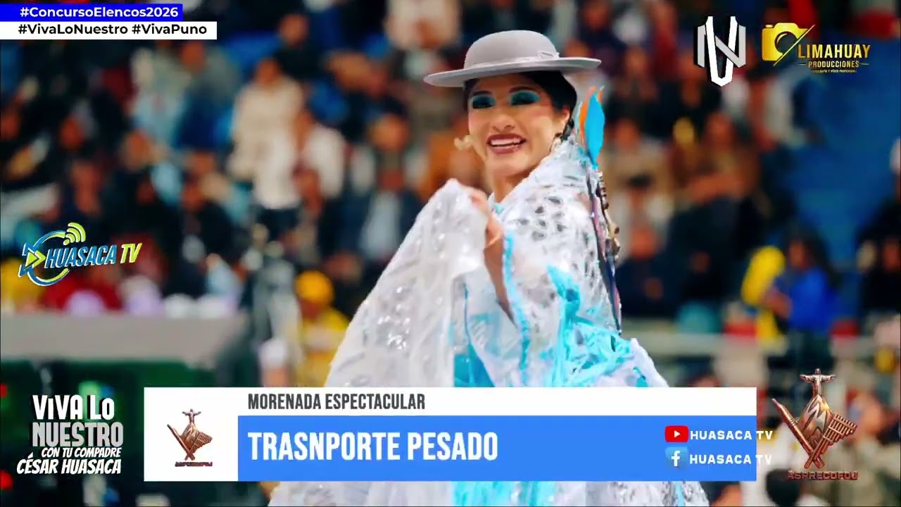 ESPECTACULAR Morenada TRANSPORTE PESADO - Concurso de Elencos Juliaca 2026 #VivaLoNuestro
