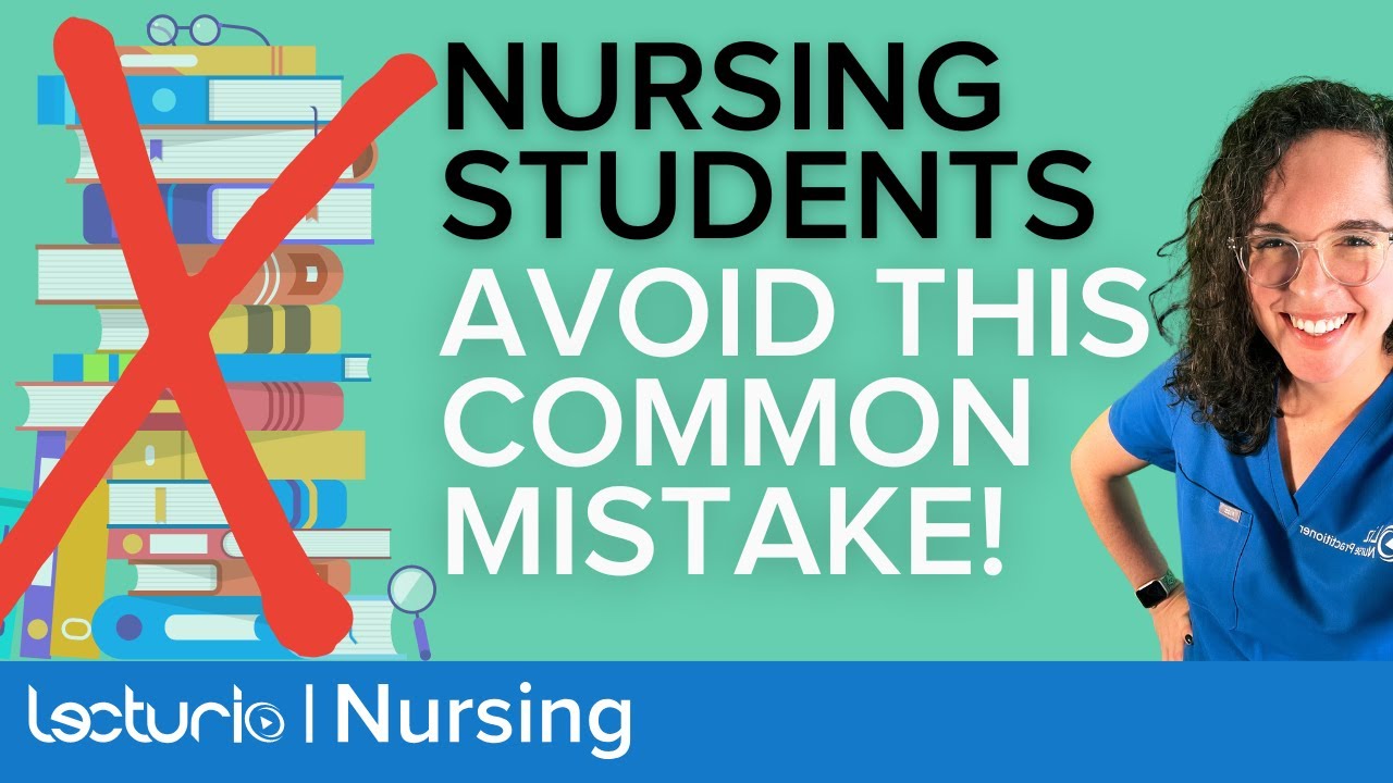 How To Narrow Down What To Actually Study In Nursing School | Lecturio Nursing School Tips