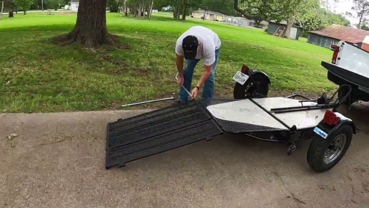 Kendon Motorcycle Trailer Retrofit Tail section replacement