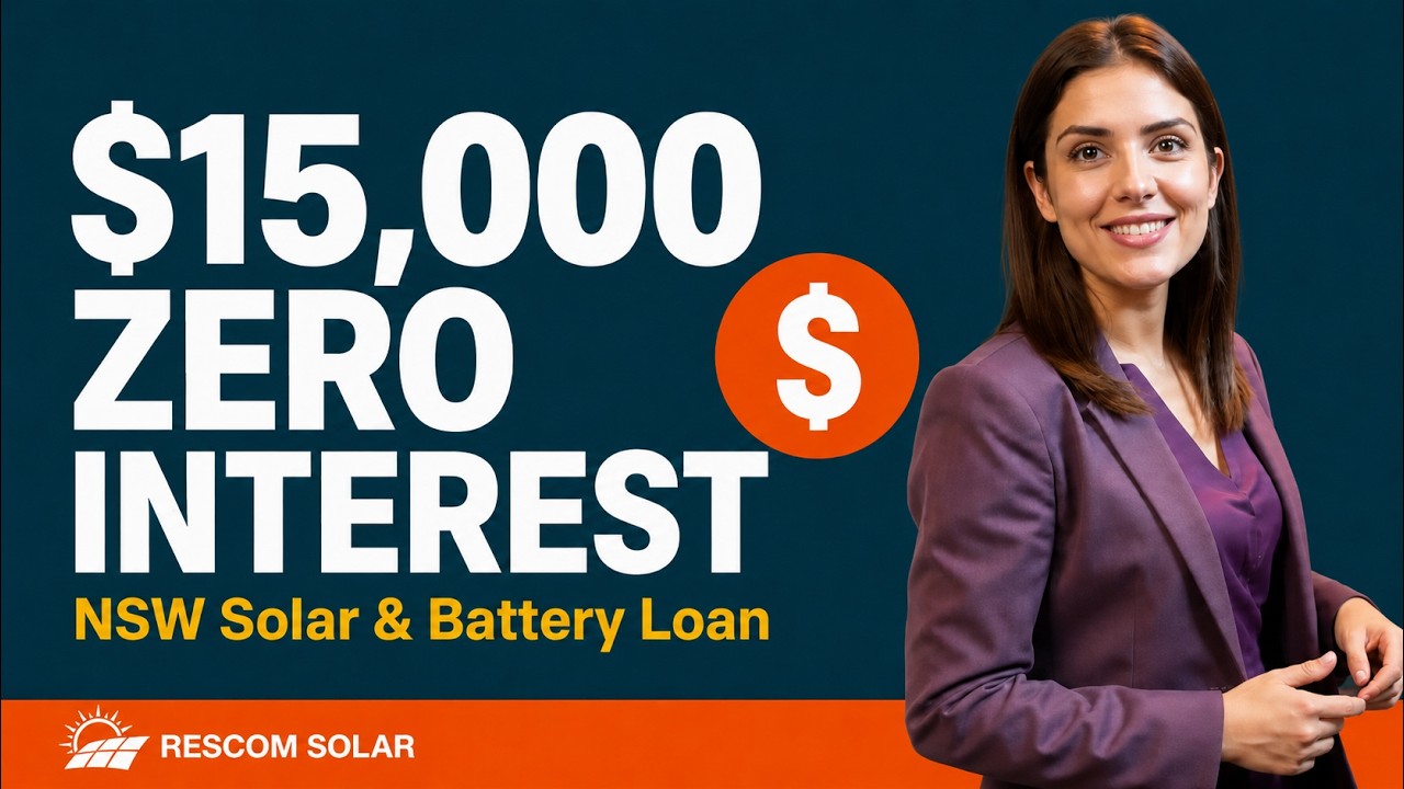 NSW Home Energy Saver Loan &mdash; $15,000 Zero-Interest Solar & Battery Funding (2026)