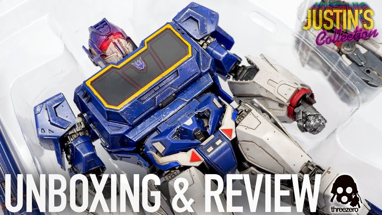 Soundwave & Ravage Threezero DLX Transformers Bumblebee Unboxing & Review