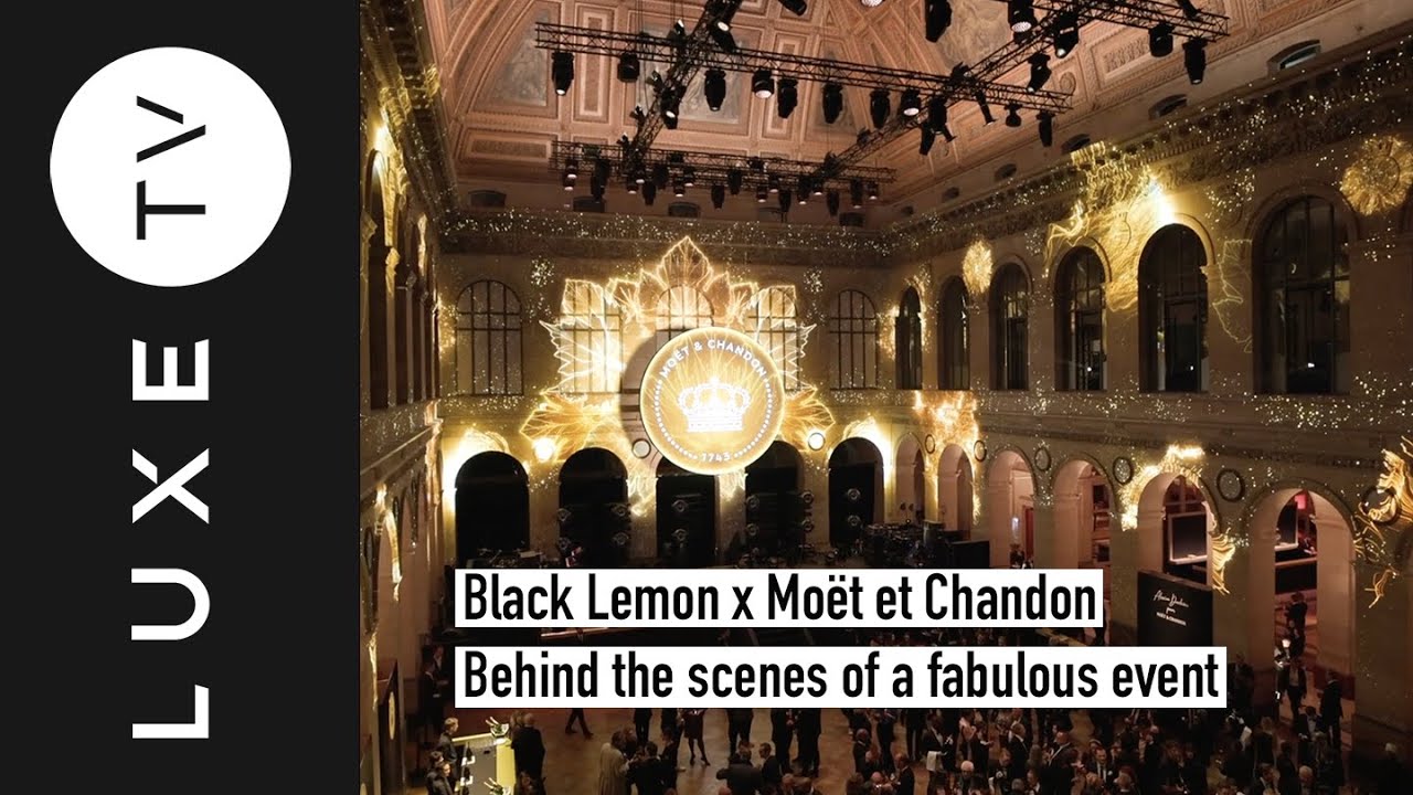 Moët et Chandon - An exceptional evening created by agence black lemon - LUXE.TV