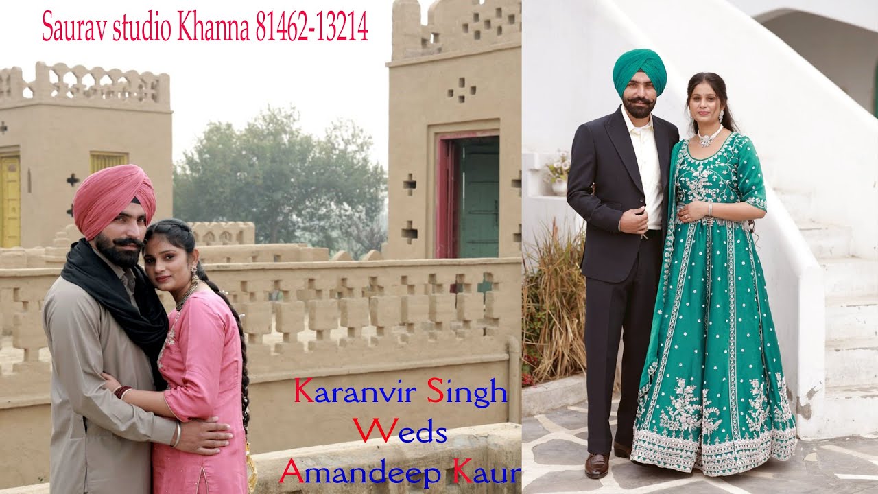 Karanvir Singh Weds Amandeep Kaur [ Live Wedding Ceremony 18-1-26 } Saurav studio Khanna 81462-13214