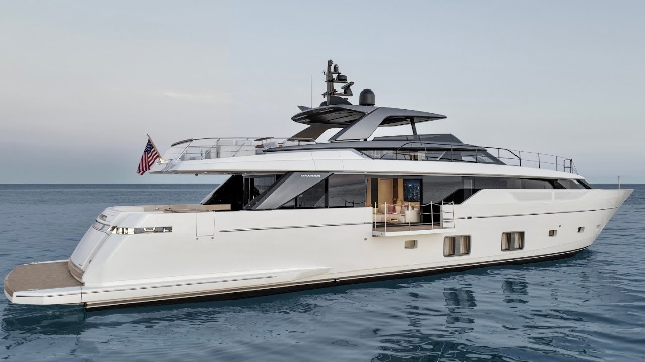 Тур на суперяхте стоимостью 11 миллионов евро: Sanlorenzo SL106A