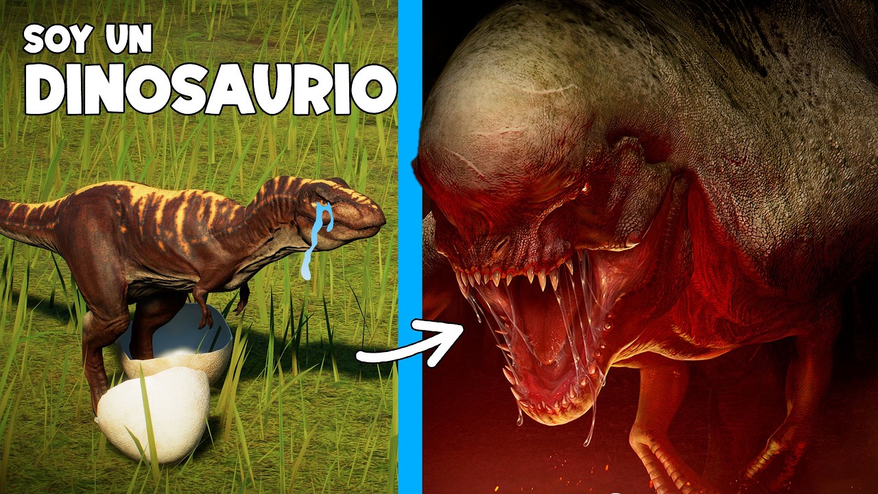 EVOLUCIONO a DISTORTUS 3! La TRISTE HISTORIA del Pequeño Rex Soy un Dinosaurio JW Evolution 2