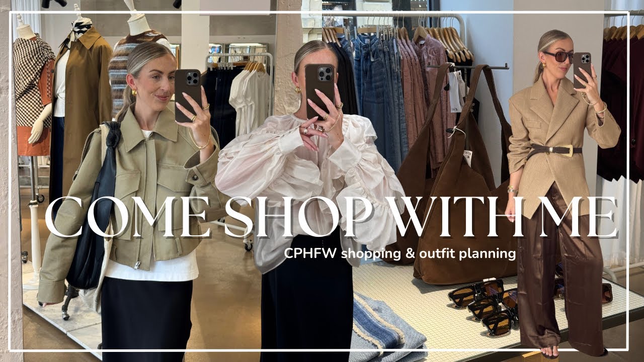 COME SHOPPING WITH ME & CPHFW PREP| Katie Peake