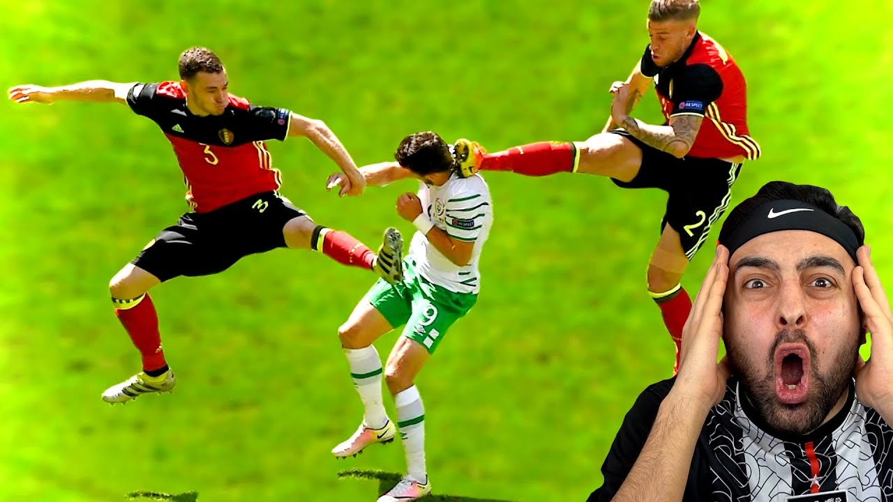 DÜNYANIN EN SERT FUTBOLCULARI ! MERHAMET YOK !