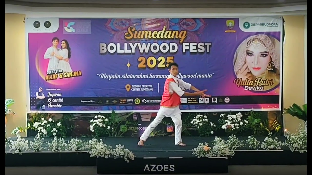 Sumedang Bollywood Fest 2025 .. azoes performance Boom Padi Maja Ma