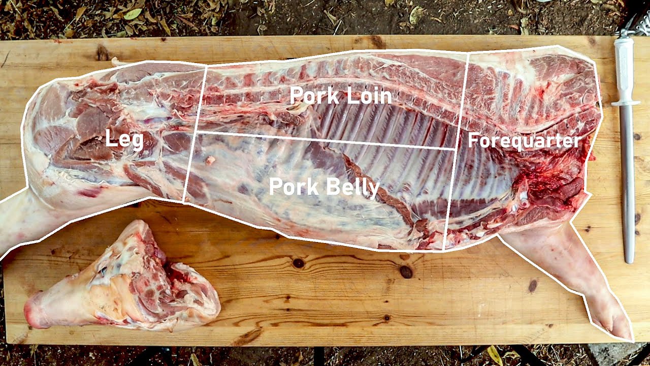How To Breakdown A Side Of Pork | The Tattooed Butcher