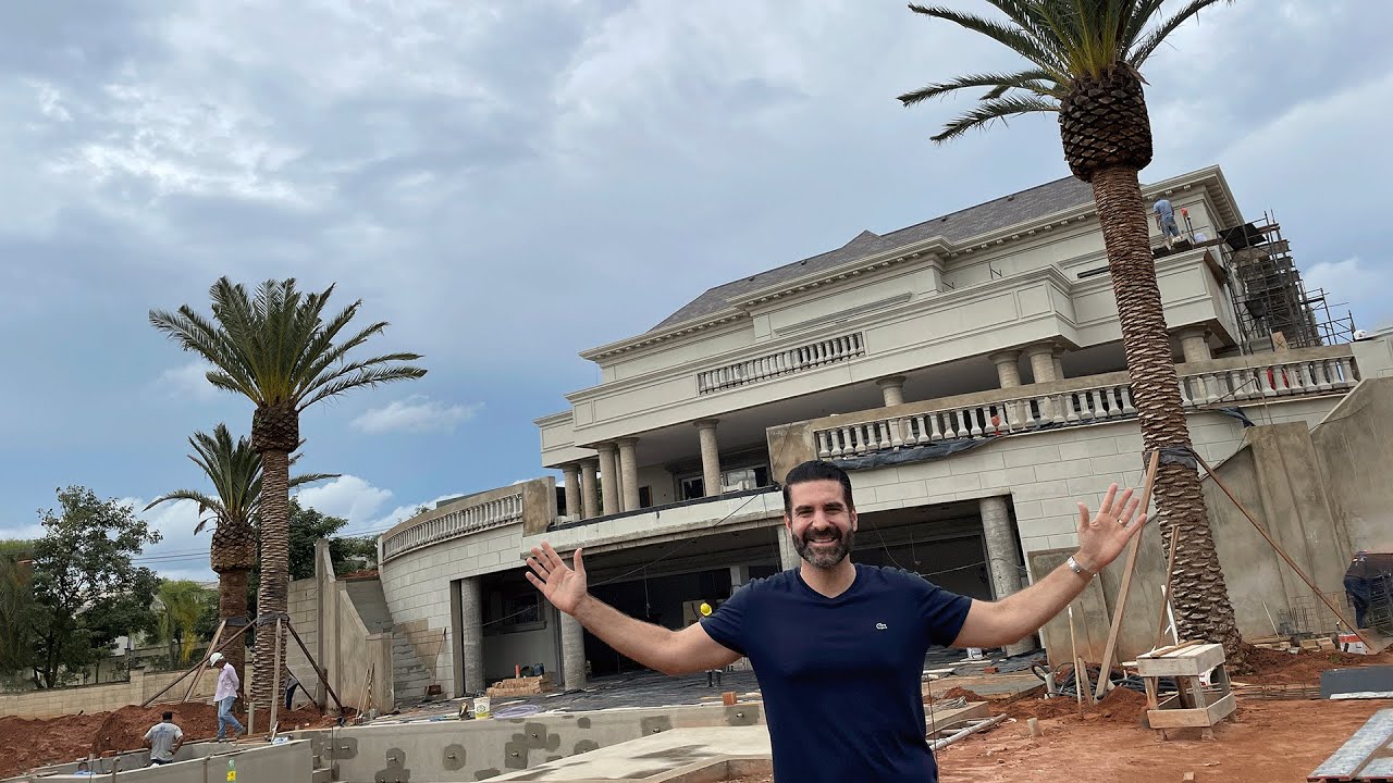 A MANSÃO DE 50 MILHÕES DO REI DAS FRANQUIAS | Veja como está ficando a casa de Reinaldo Zanon