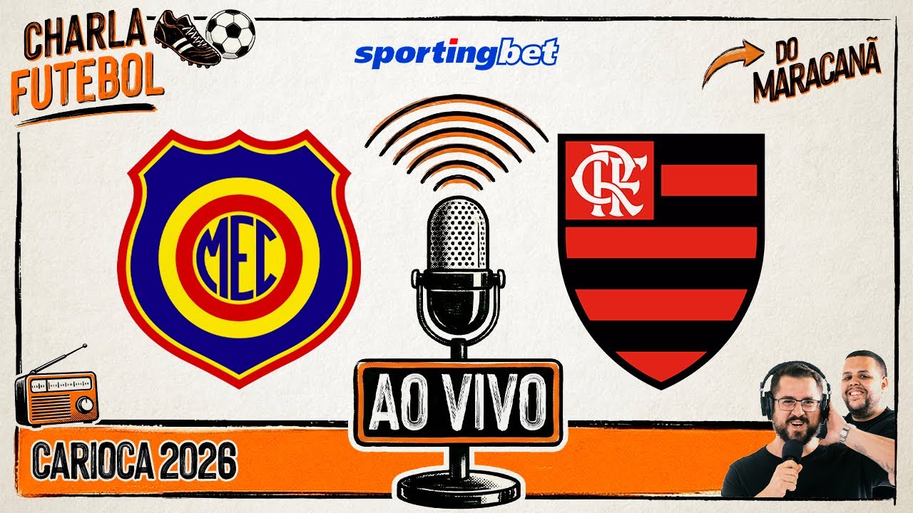 MADUREIRA X FLAMENGO | NARRAÇÃO AO VIVO | SEMIFINAL CAMPEONATO CARIOCA | CHARLA FUTEBOL SPORTINGBET