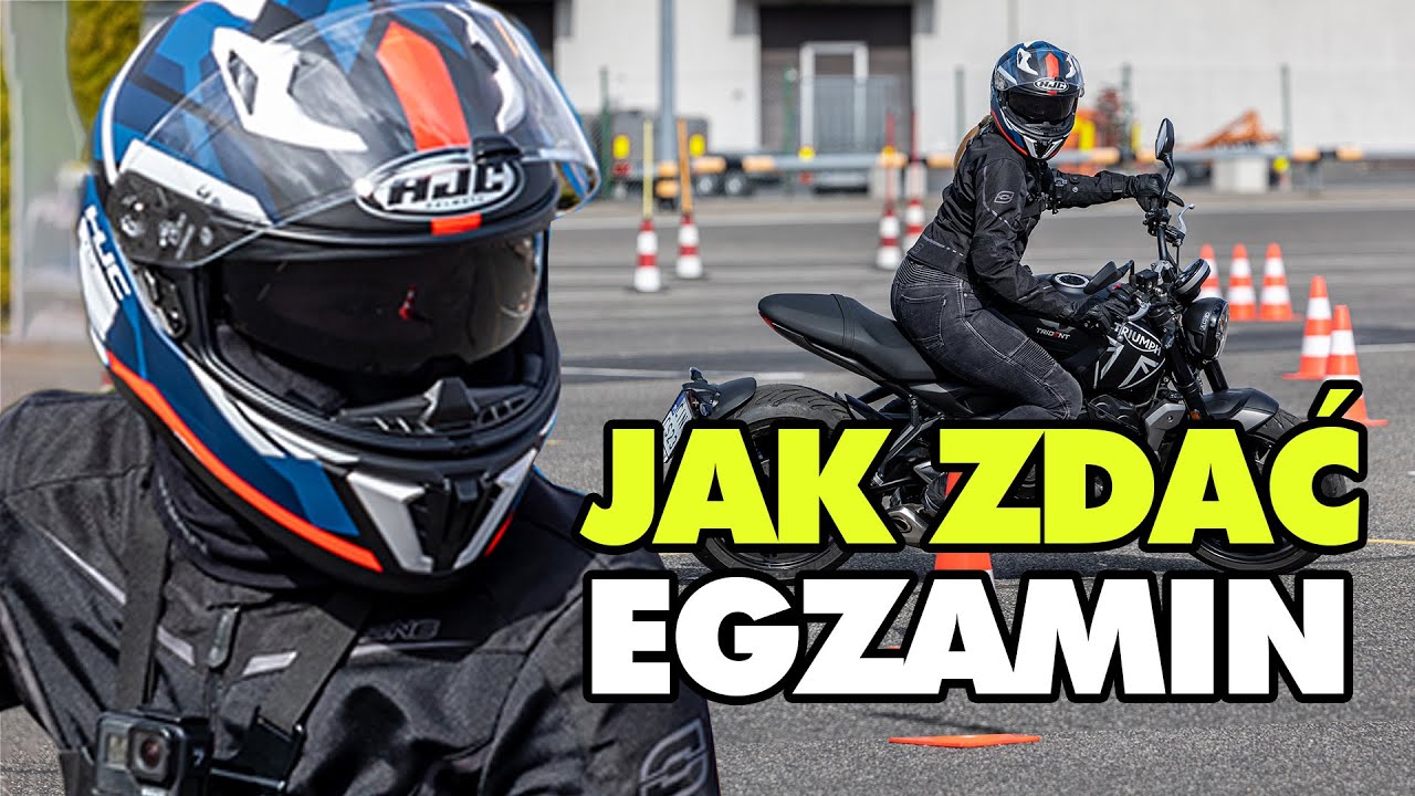 Jak wygląda EGZAMIN na prawo jazdy na MOTOCYKL? Zadania na placu
