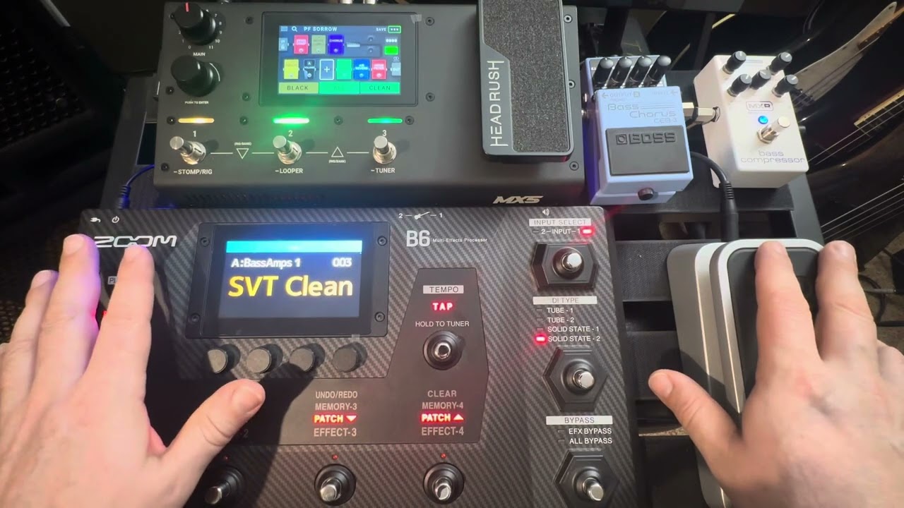 My advise for going ampless with the Zoom B6, Headrush MX5, or any other multi effects processor.