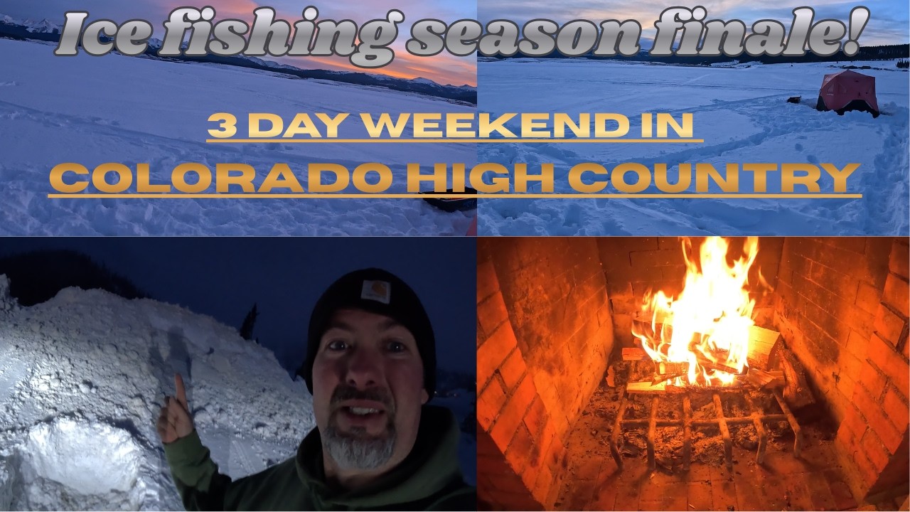 Chasing ice can get pretty dangerous! #fishing #icefishing