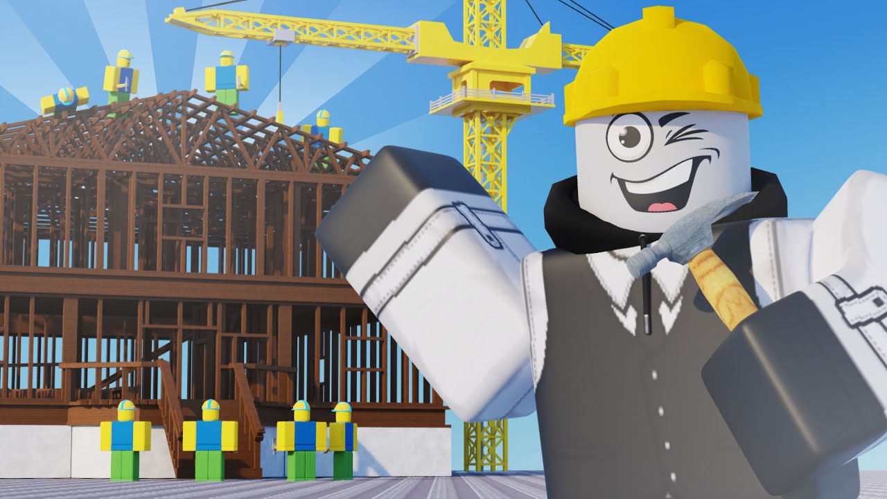 COBAIN BAYAR 100 KULI BANGUNAN DI ROBLOX INI!!