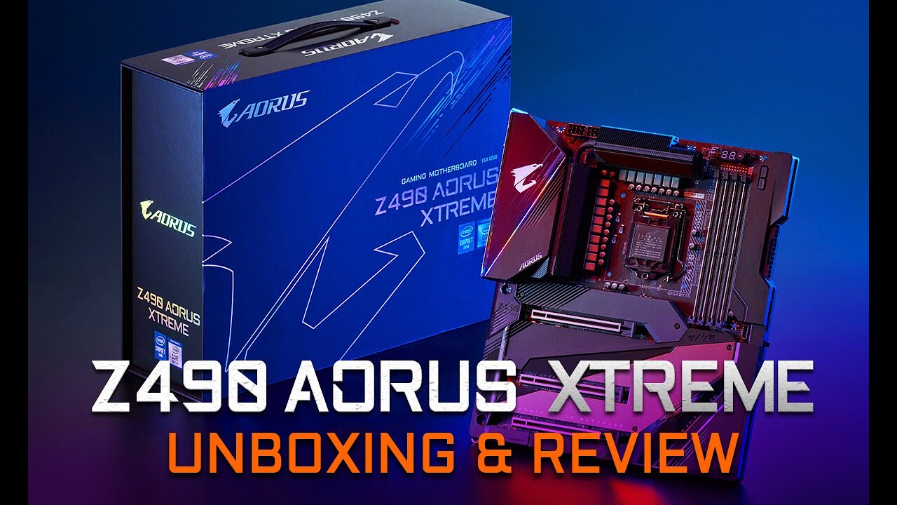 Z490 AORUS XTREME UNBOXING & REVIEW