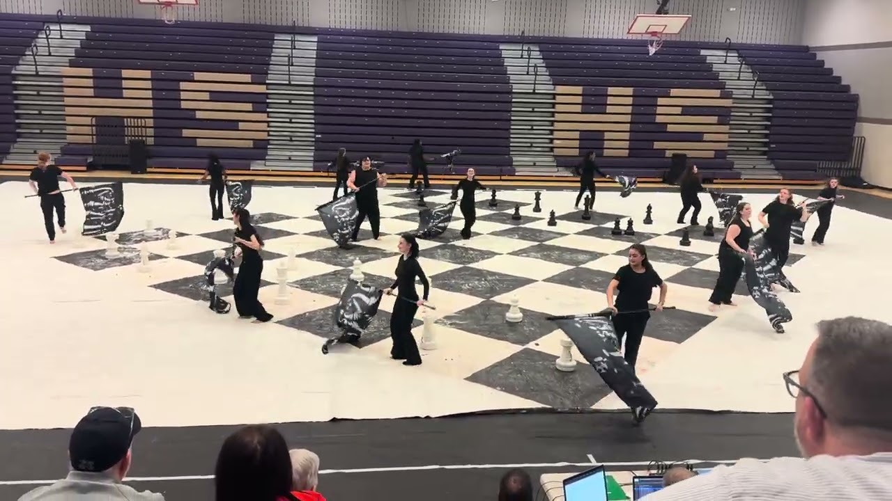 Nora and  Suraya’s Winter guard performance 2/2026
