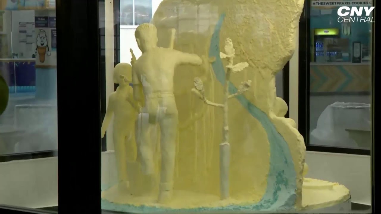 2024 annual Great New York State Fair butter sculpture reveal