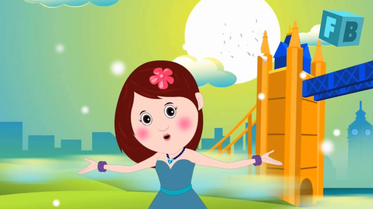 London Bridge Is Falling Down | FlickBox Nursery Rhymes and Kids Song with Lyrics