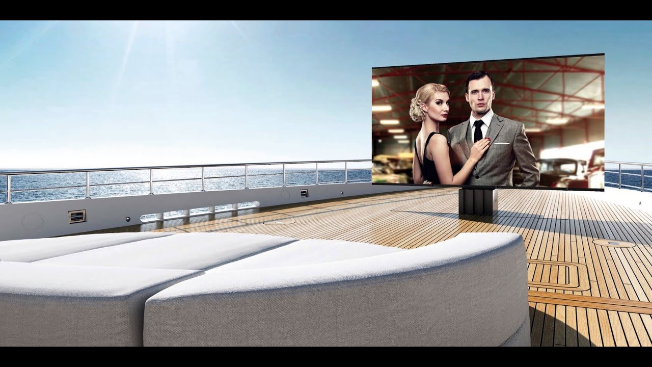 C SEED TV Superyat Kurulumu /  C SEED TV installed on a superyacht