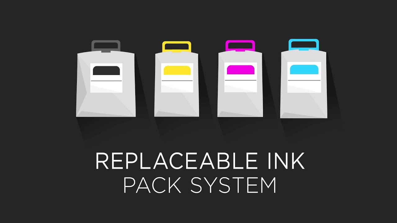 Epson WorkForce Pro Printers | New Replaceable Ink Pack System
